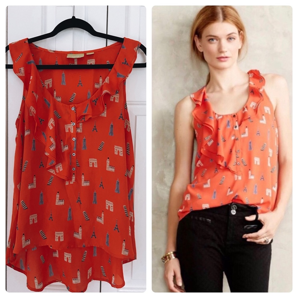 Maeve by Anthropologie Blouse Top